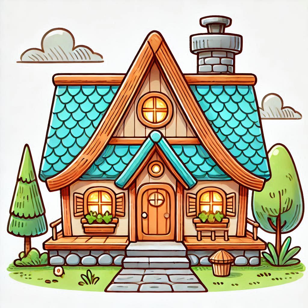 House Drawing for Kids: Easy and Adorable Designs