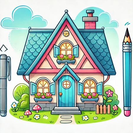 House Drawing for Kids: Easy and Adorable Designs