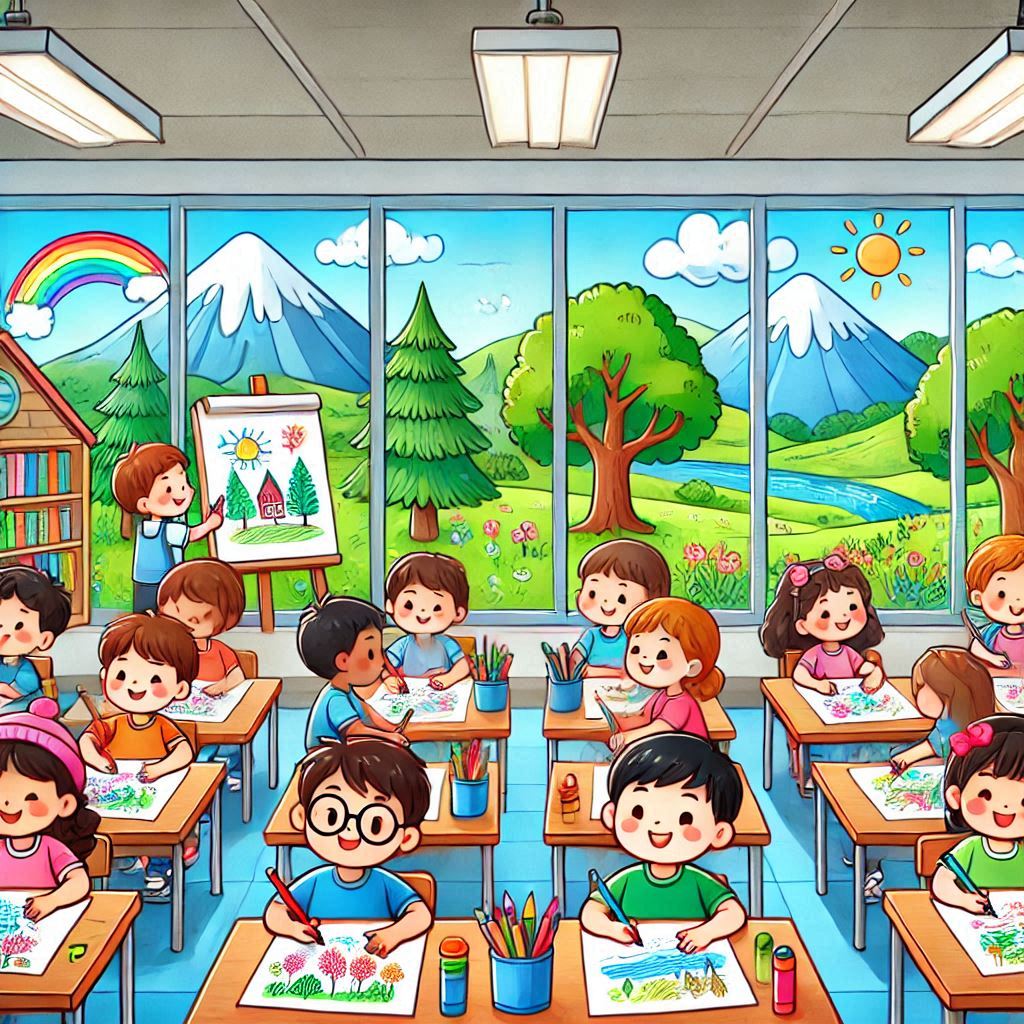 Why Scenery Drawing is Perfect for Kids