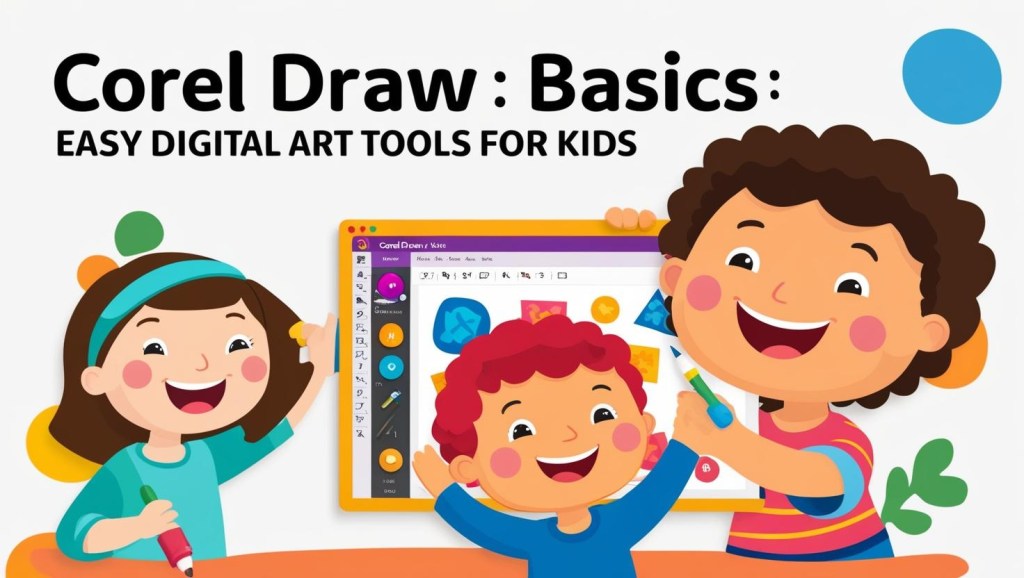 Corel Draw Basics: Easy Digital Art Tools for Kids