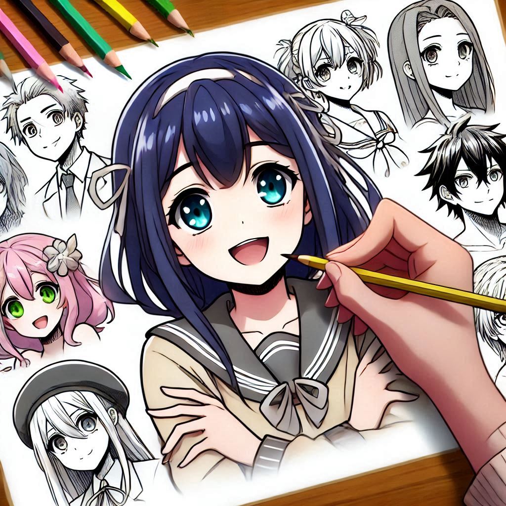 Quick and Easy Anime Drawings for Kids to Try at Home