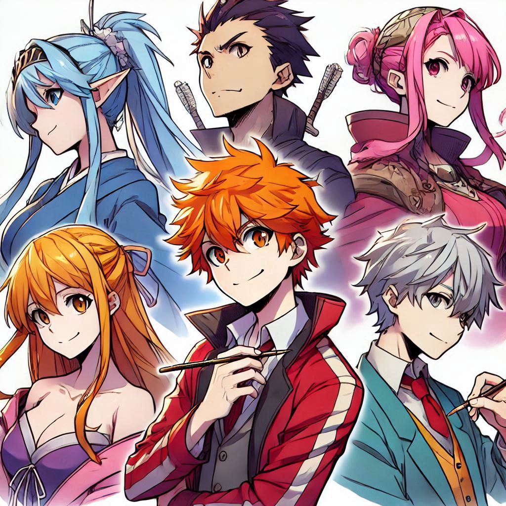  Top Anime Characters Every Kid Can Draw Easily 