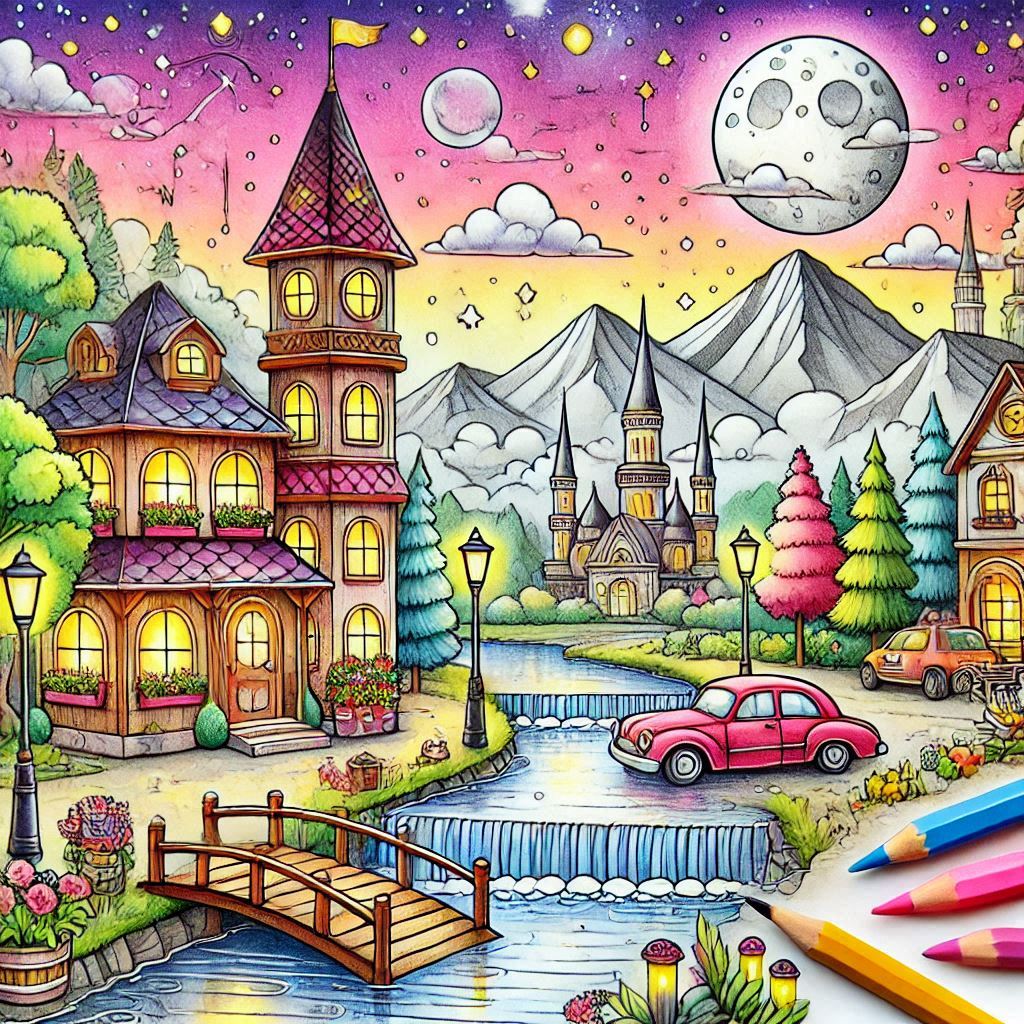 Scenery Drawing Made Easy: Fun Ideas for Beginners