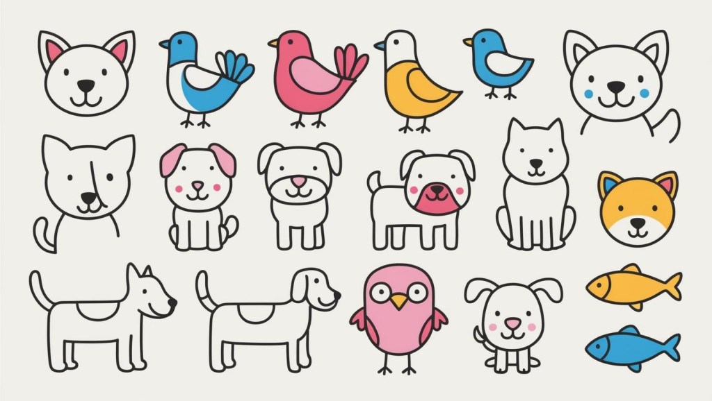 Why Simple Animal Drawings Are Great for Kids